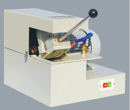 Χειρωνακτική λειαντική κοπτών τέμνουσα λειαντική τέμνουσα μηχανή εξοπλισμού διαμέτρων Ø30mm μεταλλογραφική με το σύστημα ψύξης
