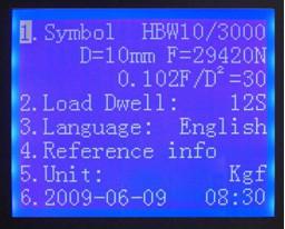 Αυτόματος ελεγκτής σκληρότητας Brinell με το λογισμικό BH-3000T