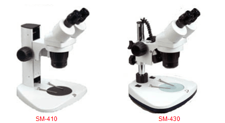 Sm-400/410/420/430 στερεοφωνικό μικροσκόπιο ζουμ