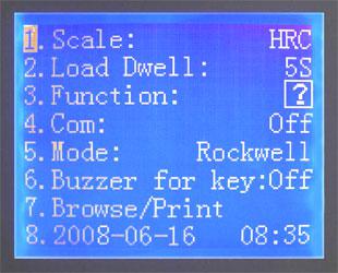 Ψηλός Rockwell πλαισίων ψηφιακός ελεγκτής 450h-450H σκληρότητας
