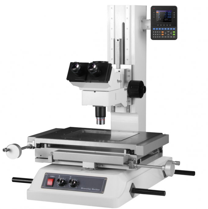 Μετρώντας το μεταλλουργικό μικροσκόπιο 0.0005mm ψήφισμα διευθετήσιμες οδηγήσεις κλίμακας